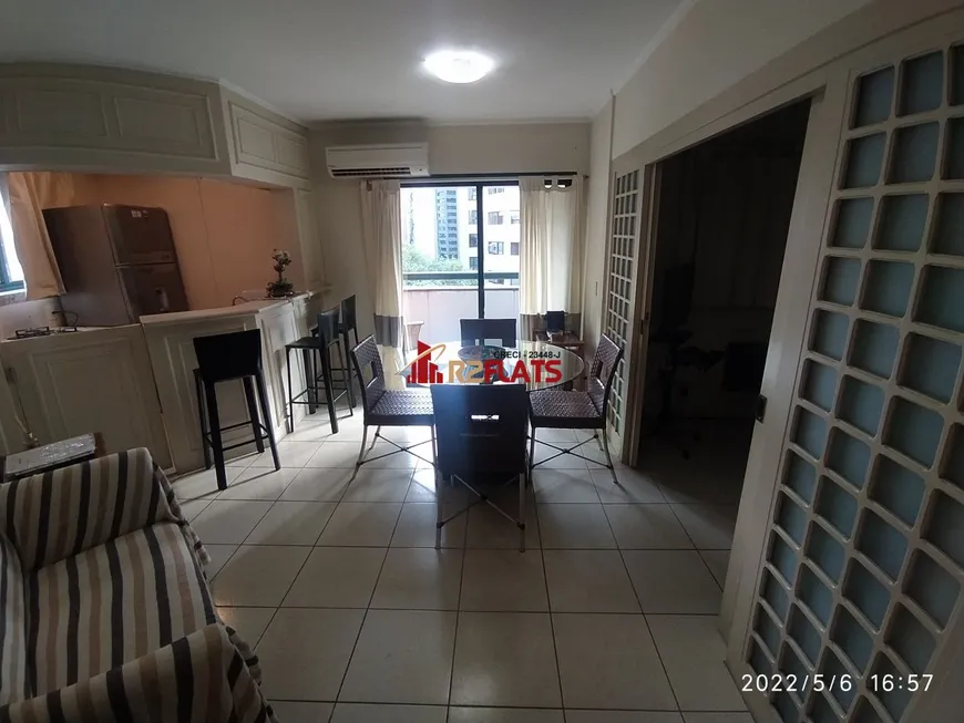 Foto 1 de Apartamento com 1 Quarto para alugar, 40m² em Itaim Bibi, São Paulo