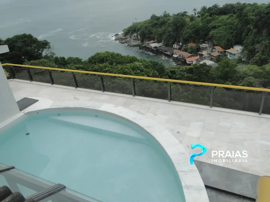 Foto 1 de Cobertura com 4 Quartos à venda, 320m² em Morro Sorocotuba, Guarujá