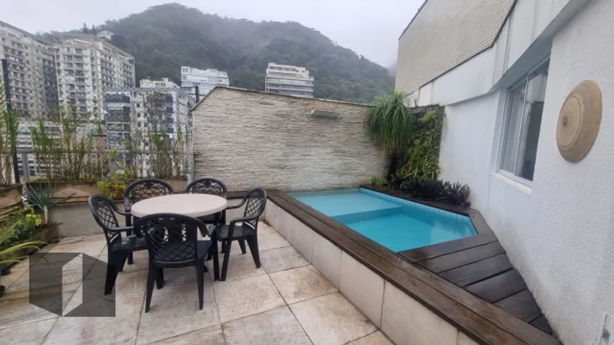 Foto 1 de Cobertura com 2 Quartos à venda, 192m² em Lagoa, Rio de Janeiro