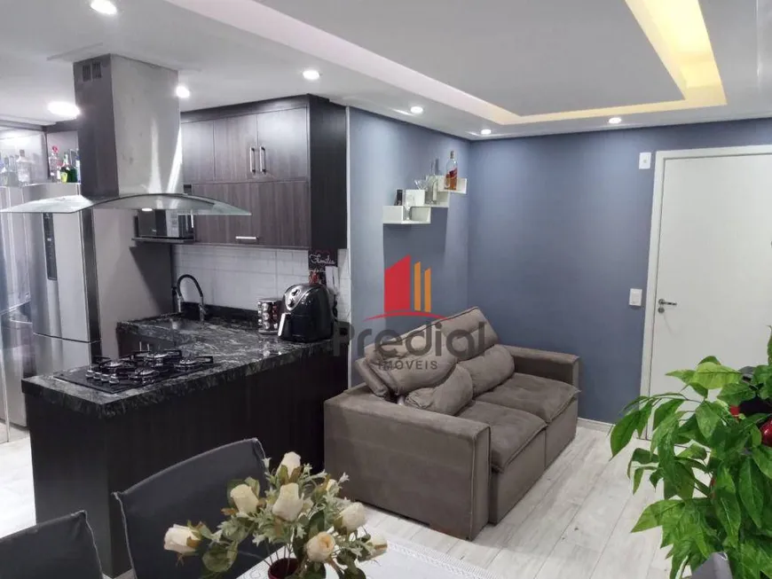 Foto 1 de Apartamento com 2 Quartos à venda, 48m² em Vila Joao Ramalho, Santo André