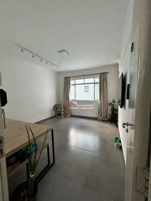 Foto 1 de Apartamento com 1 Quarto à venda, 60m² em José Menino, Santos