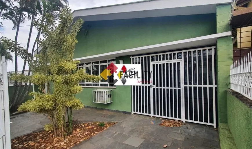 Foto 1 de Imóvel Comercial com 3 Quartos para alugar, 290m² em Jardim Guanabara, Campinas