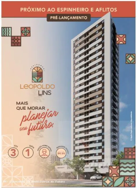 Foto 1 de Apartamento com 3 Quartos à venda, 60m² em Boa Vista, Recife