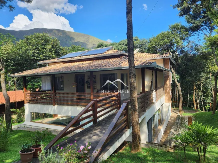 Foto 1 de Casa de Condomínio com 4 Quartos à venda, 370m² em Condomínio Retiro do Chalé, Brumadinho