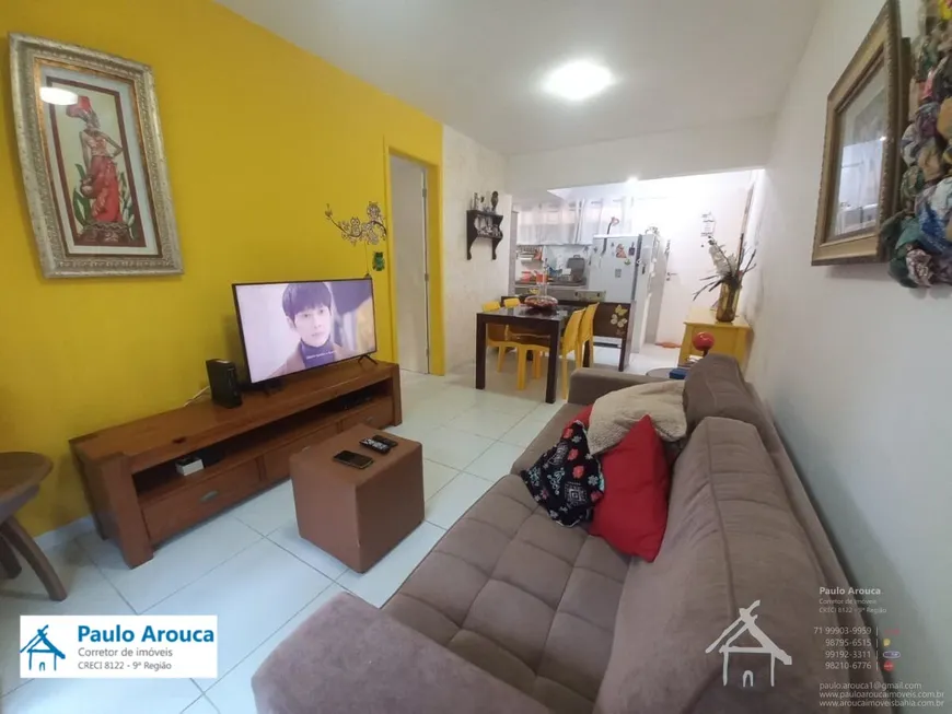 Foto 1 de Apartamento com 1 Quarto à venda, 60m² em Stella Maris, Salvador