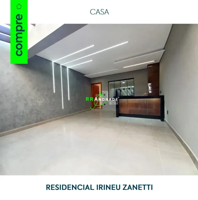 Foto 1 de Casa com 2 Quartos à venda, 99m² em Residencial Irineu Zanetti, Franca