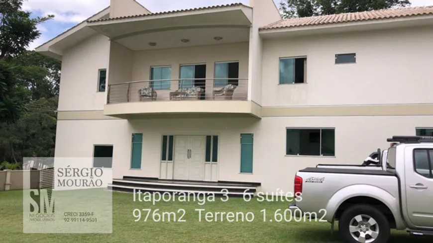 Foto 1 de Casa com 4 Quartos à venda, 630m² em Chapada, Manaus