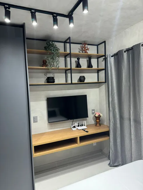 Foto 1 de Flat com 1 Quarto para alugar, 28m² em Brooklin, São Paulo