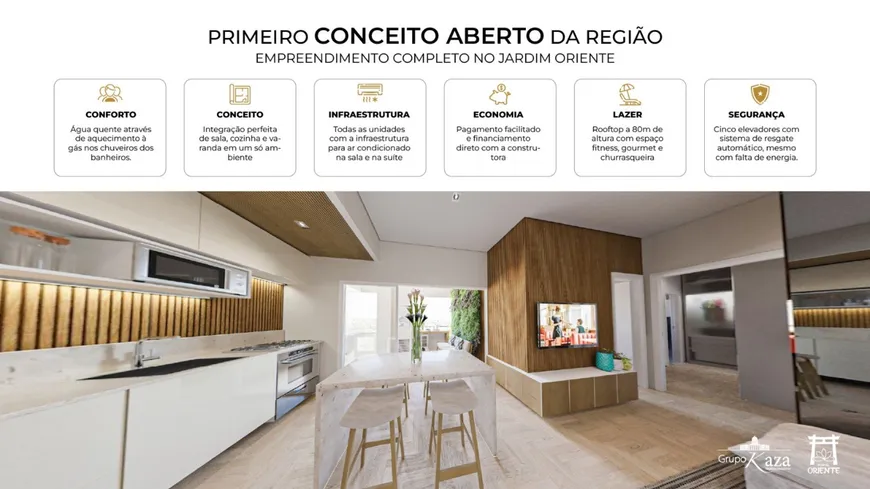Foto 1 de Apartamento com 3 Quartos à venda, 65m² em Jardim Oriente, São José dos Campos