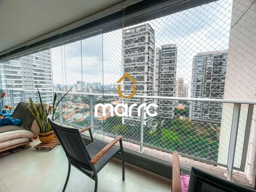 Foto 1 de Apartamento com 3 Quartos à venda, 134m² em Brooklin, São Paulo