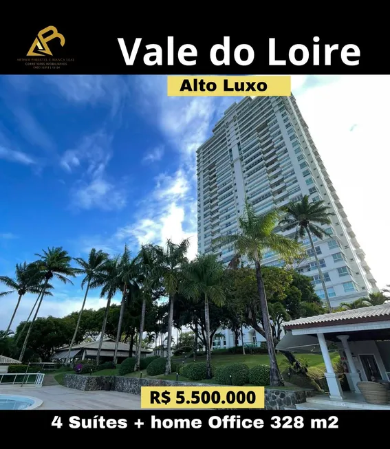 Foto 1 de Apartamento com 4 Quartos à venda, 328m² em Horto Florestal, Salvador