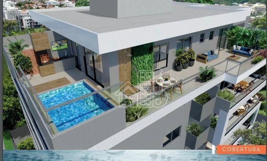 Foto 1 de Cobertura com 2 Quartos à venda, 137m² em Piratininga, Niterói