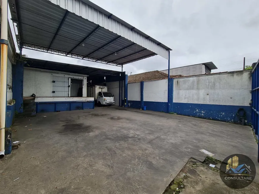 Foto 1 de Galpão/Depósito/Armazém para alugar, 480m² em Chico de Paula, Santos