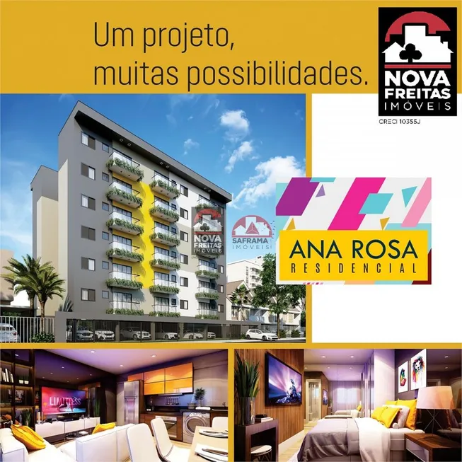 Foto 1 de Apartamento com 1 Quarto à venda, 47m² em Indaiá, Caraguatatuba