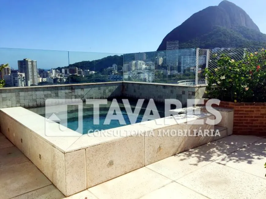 Foto 1 de Cobertura com 4 Quartos à venda, 266m² em Gávea, Rio de Janeiro