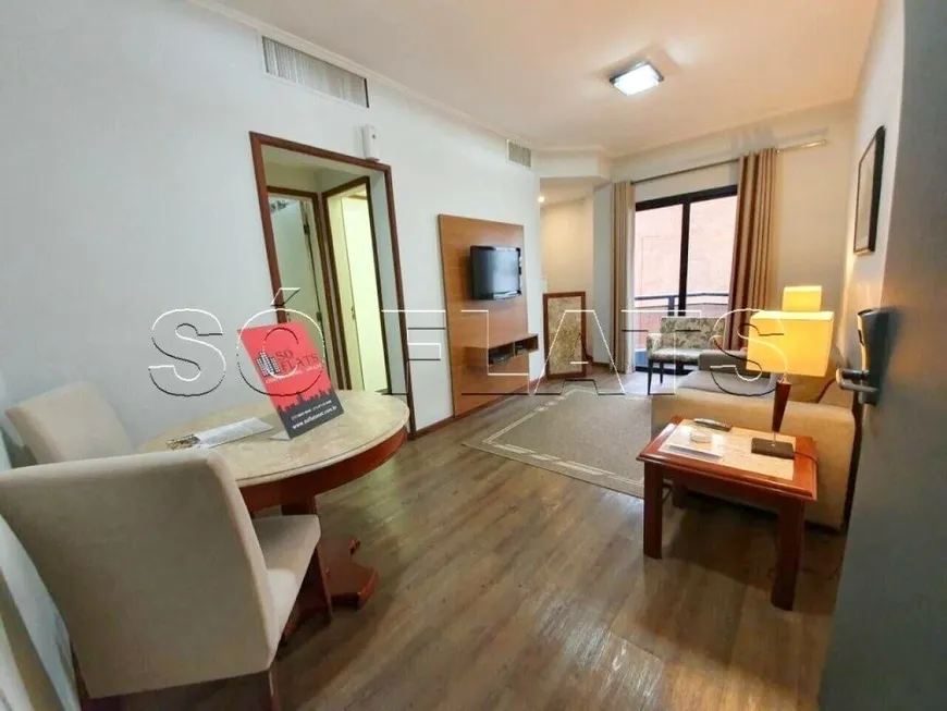 Foto 1 de Apartamento com 1 Quarto para alugar, 48m² em Jardim Paulista, São Paulo