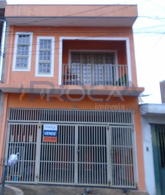 Foto 1 de Casa com 3 Quartos à venda, 50m² em Residencial Monsenhor Romeu Tortorelli, São Carlos