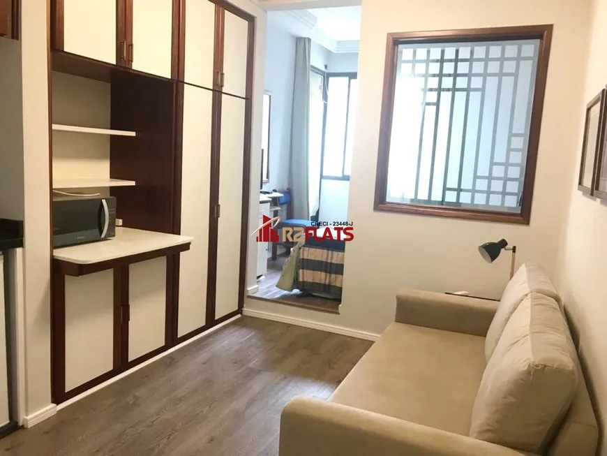 Foto 1 de Flat com 1 Quarto para alugar, 34m² em Consolação, São Paulo