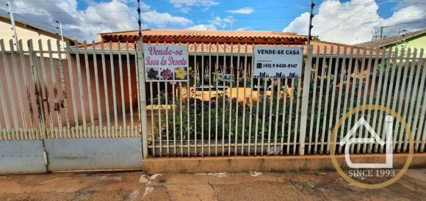 Foto 1 de Casa com 3 Quartos à venda, 130m² em Conjunto Parigot de Souza 3, Londrina