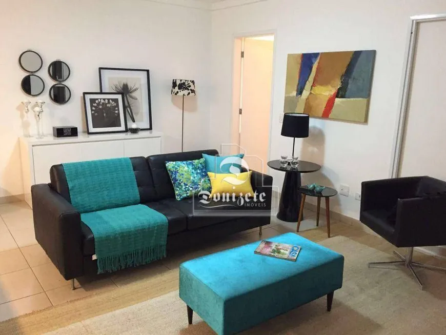 Foto 1 de Apartamento com 1 Quarto para venda ou aluguel, 70m² em Jardim, Santo André