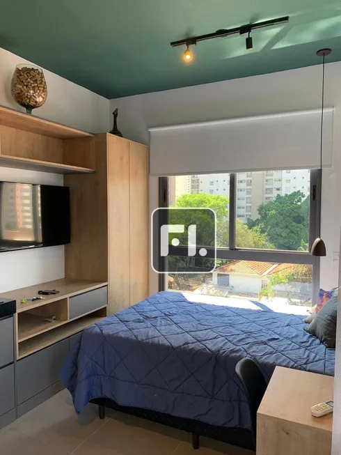 Foto 1 de Apartamento com 1 Quarto para venda ou aluguel, 26m² em Vila Olímpia, São Paulo
