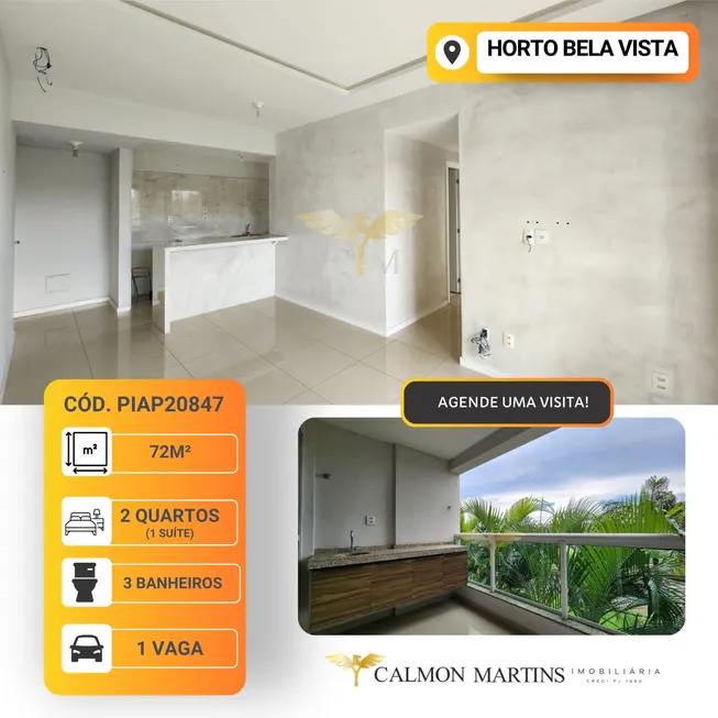 Foto 1 de Apartamento com 2 Quartos à venda, 72m² em Horto Bela Vista, Salvador