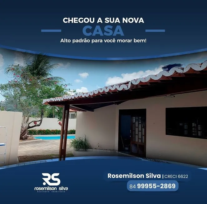 Foto 1 de Casa com 4 Quartos à venda, 240m² em Candelária, Natal
