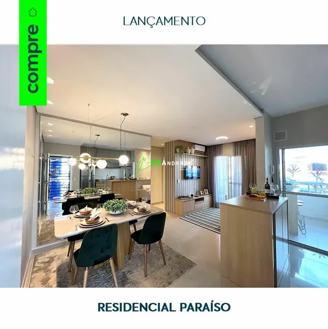 Foto 1 de Apartamento com 2 Quartos à venda, 63m² em Residencial Paraiso, Franca