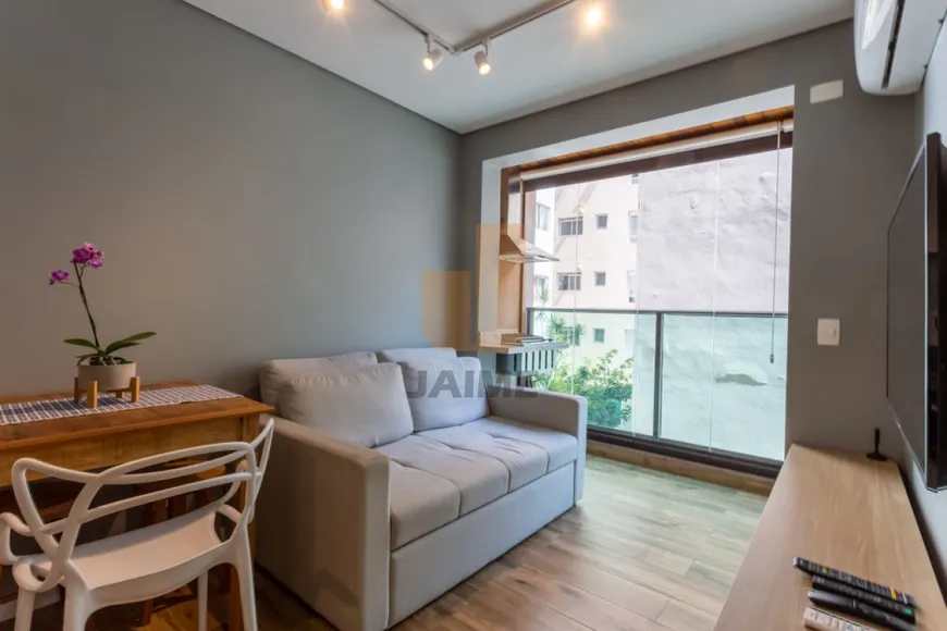 Foto 1 de Apartamento com 1 Quarto à venda, 33m² em Higienópolis, São Paulo