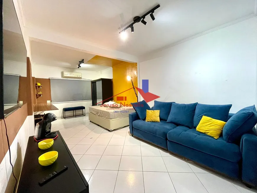 Foto 1 de Apartamento com 1 Quarto à venda, 35m² em Boqueirão, Santos