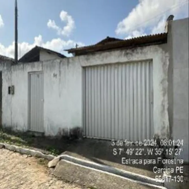 Foto 1 de Casa com 3 Quartos à venda, 54m² em Sao Jose, Carpina