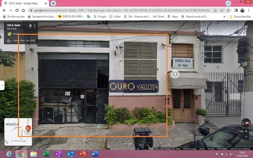 Foto 1 de Galpão/Depósito/Armazém à venda, 500m² em Vila Bertioga, São Paulo