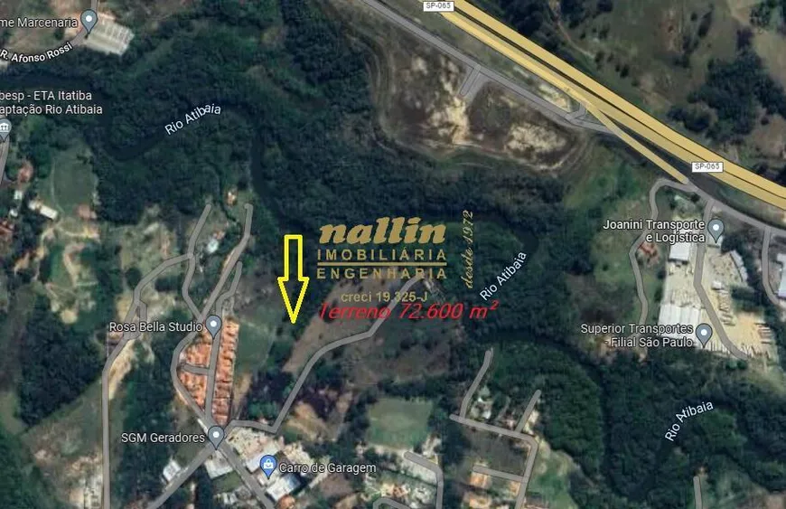 Foto 1 de Lote/Terreno à venda, 72600m² em Loteamento Santo Antônio, Itatiba