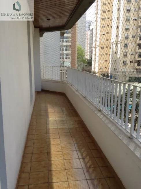 Foto 1 de Apartamento com 4 Quartos para alugar, 208m² em Paraíso, São Paulo