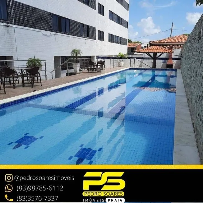 Foto 1 de Apartamento com 3 Quartos à venda, 56m² em Jardim Cidade Universitária, João Pessoa