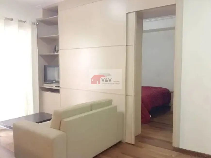 Foto 1 de Apartamento com 1 Quarto à venda, 50m² em Brooklin, São Paulo