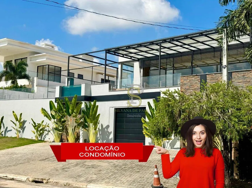 Foto 1 de Casa de Condomínio com 4 Quartos para alugar, 550m² em Condominio  Shambala II, Atibaia