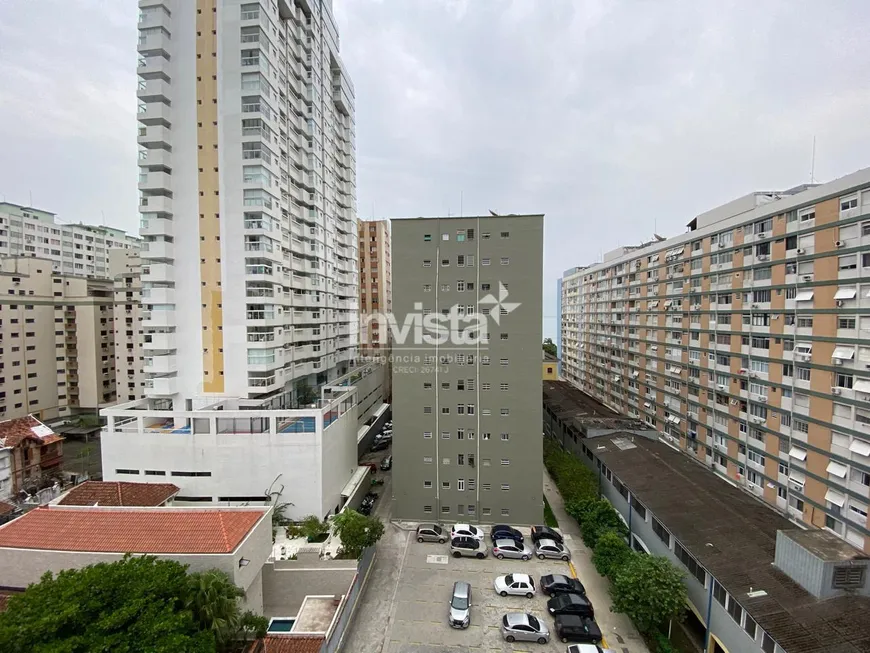 Foto 1 de Apartamento com 1 Quarto para alugar, 35m² em Boqueirão, Santos