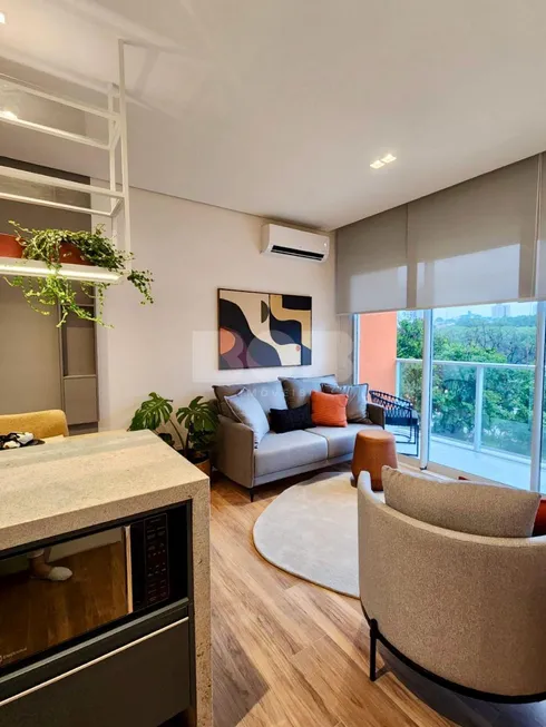 Foto 1 de Apartamento com 1 Quarto à venda, 38m² em Cambuí, Campinas