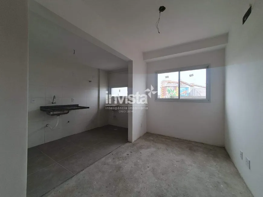 Foto 1 de Apartamento com 1 Quarto à venda, 37m² em Estuario, Santos