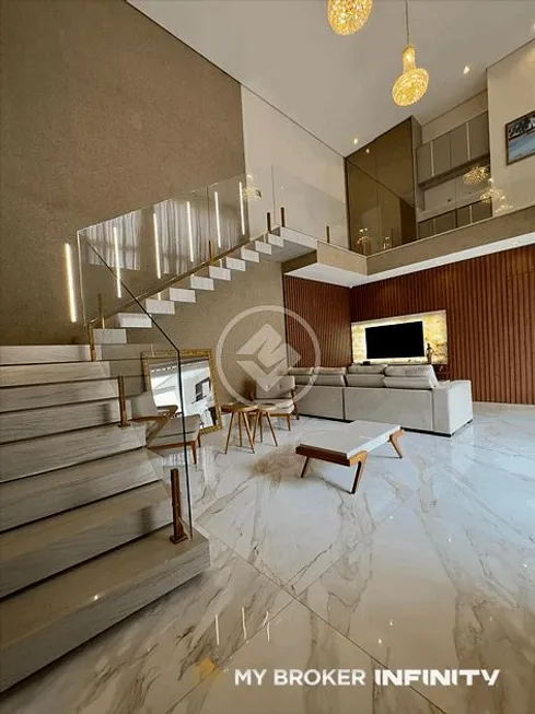 Foto 1 de Casa de Condomínio com 4 Quartos à venda, 380m² em Residencial Goiânia Golfe Clube, Goiânia