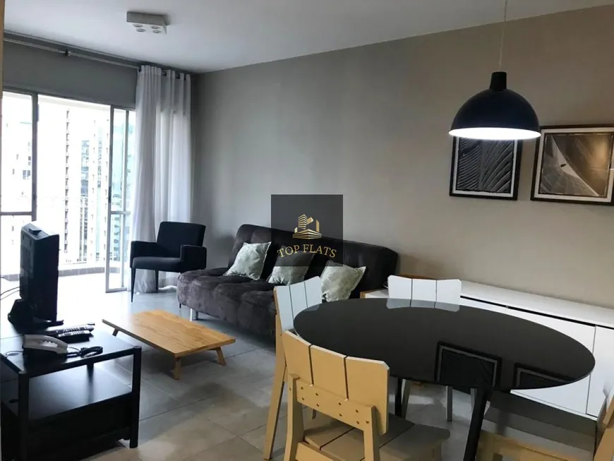 Foto 1 de Flat com 2 Quartos para alugar, 65m² em Itaim Bibi, São Paulo