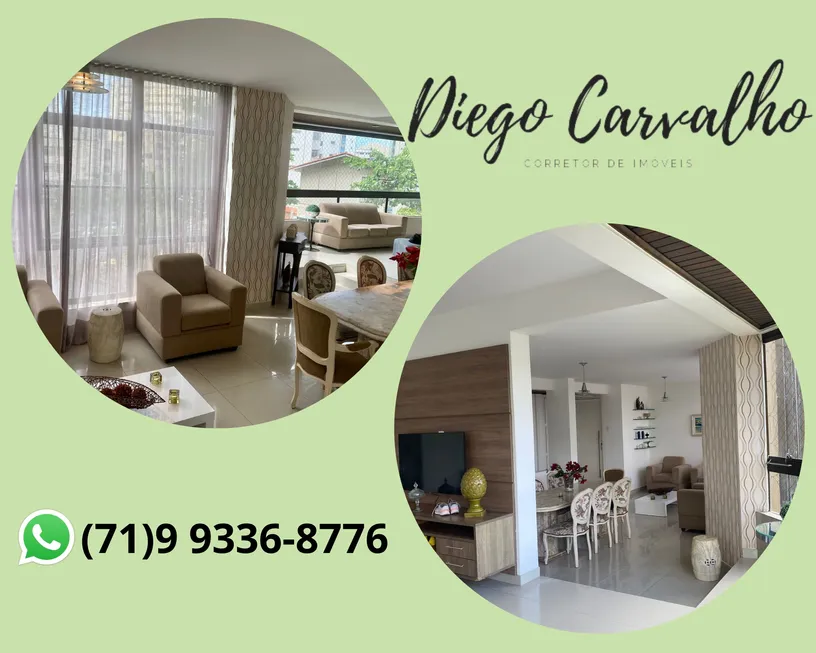 Foto 1 de Apartamento com 5 Quartos à venda, 220m² em Pituba, Salvador