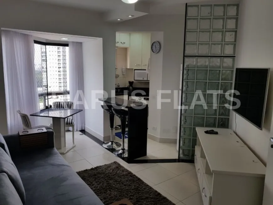 Foto 1 de Flat com 1 Quarto para alugar, 45m² em Vila Mariana, São Paulo