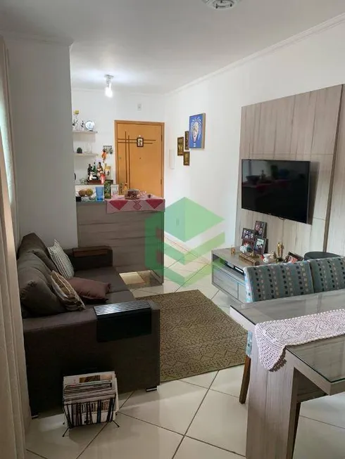 Foto 1 de Apartamento com 2 Quartos à venda, 60m² em Vila Alzira, Santo André