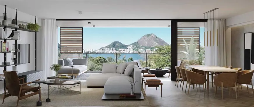 Foto 1 de Apartamento com 4 Quartos à venda, 165m² em Lagoa, Rio de Janeiro
