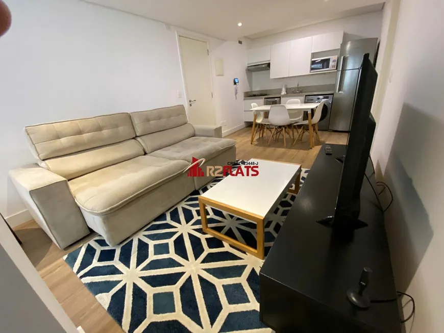 Foto 1 de Apartamento com 1 Quarto para alugar, 45m² em Jardins, São Paulo