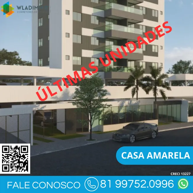 Foto 1 de Apartamento com 3 Quartos à venda, 93m² em Casa Amarela, Recife