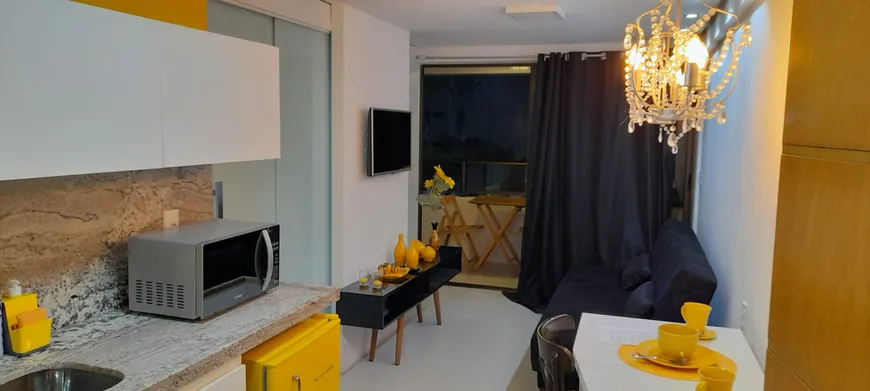 Foto 1 de Flat com 1 Quarto à venda, 37m² em Cabo Branco, João Pessoa