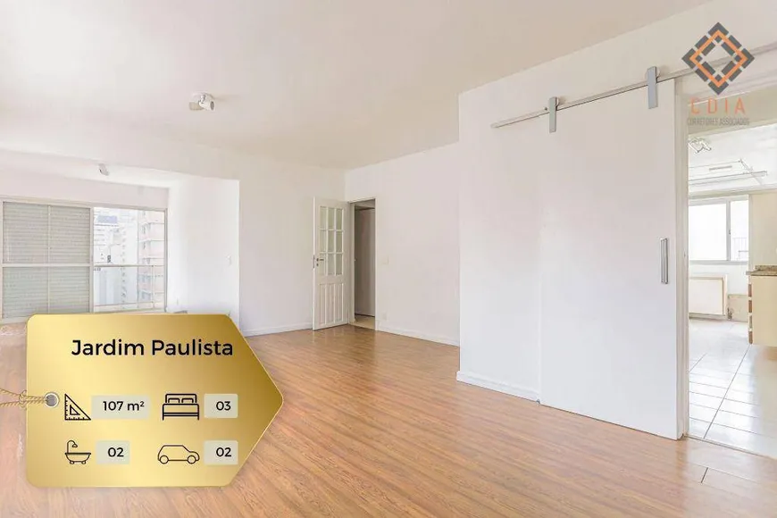 Foto 1 de Apartamento com 3 Quartos à venda, 107m² em Jardim Paulista, São Paulo